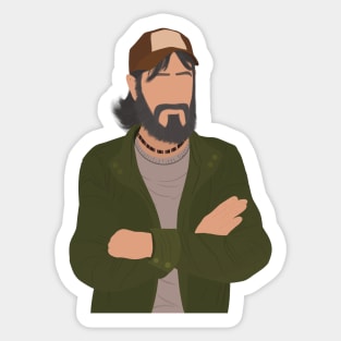 The Walking Dead Game Season 2 Kenny Fan Art Sticker